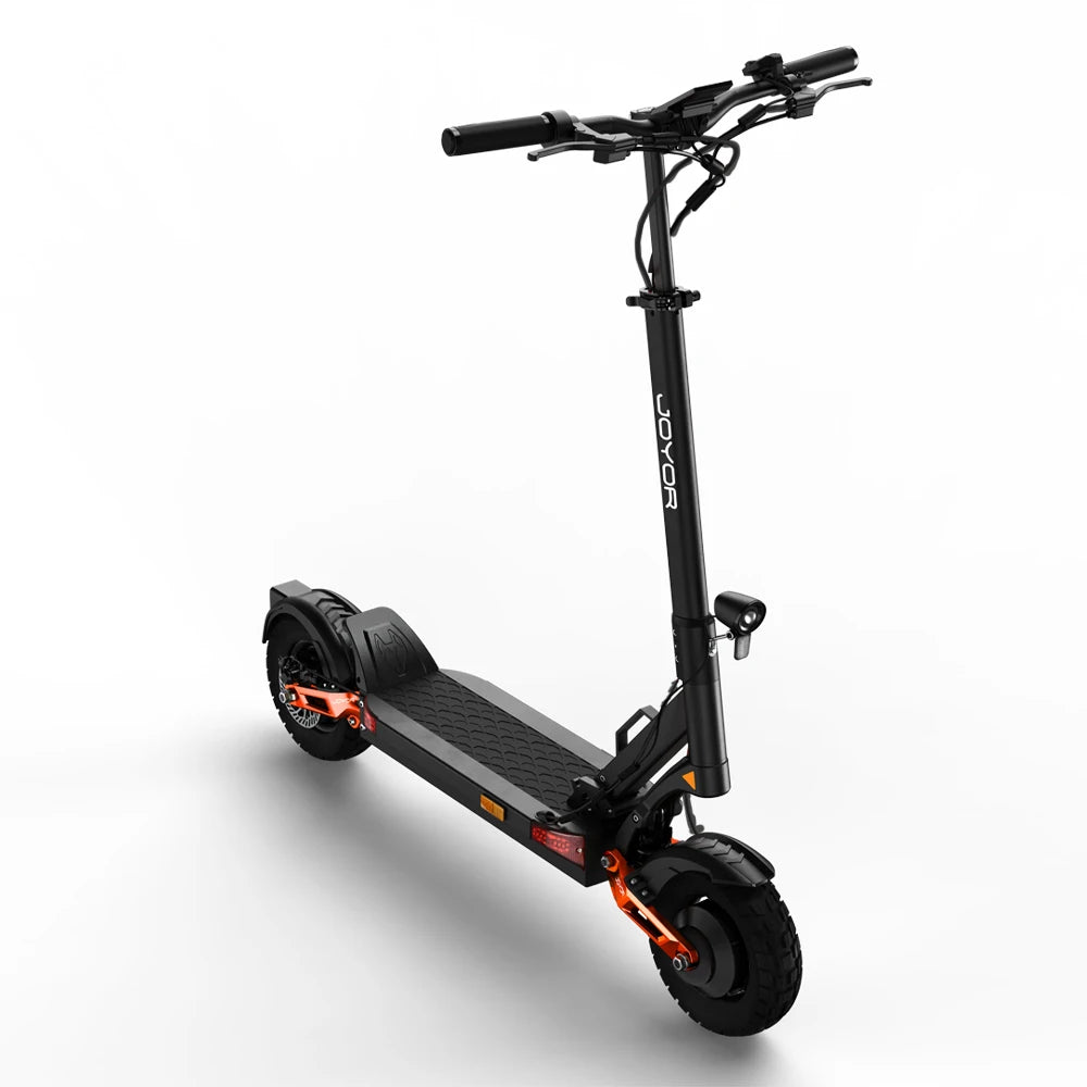 JOYOR T10 Folding Electric Scooter, Dual 1000W Motor, 10 inch Off-road Adults E-scooter with 60V 18Ah Battery